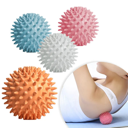 Bola de masaje de erizo para ejercicio físico, palo de masaje de relajación muscular, hombro, cuello, pierna, Bola de meridiano Plantar