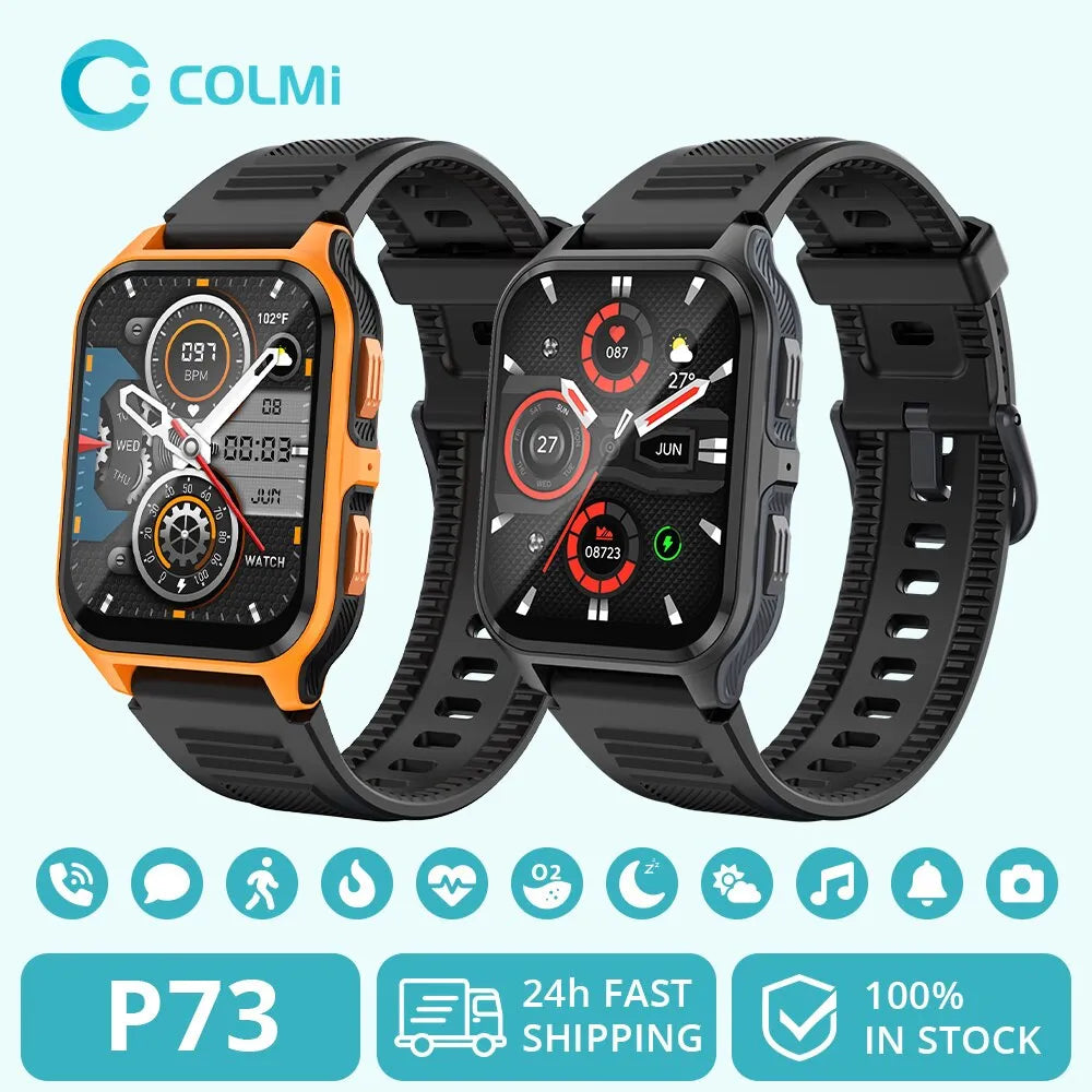 Reloj inteligente para Android & IOS. IP68, resistente al agua COLMI P73